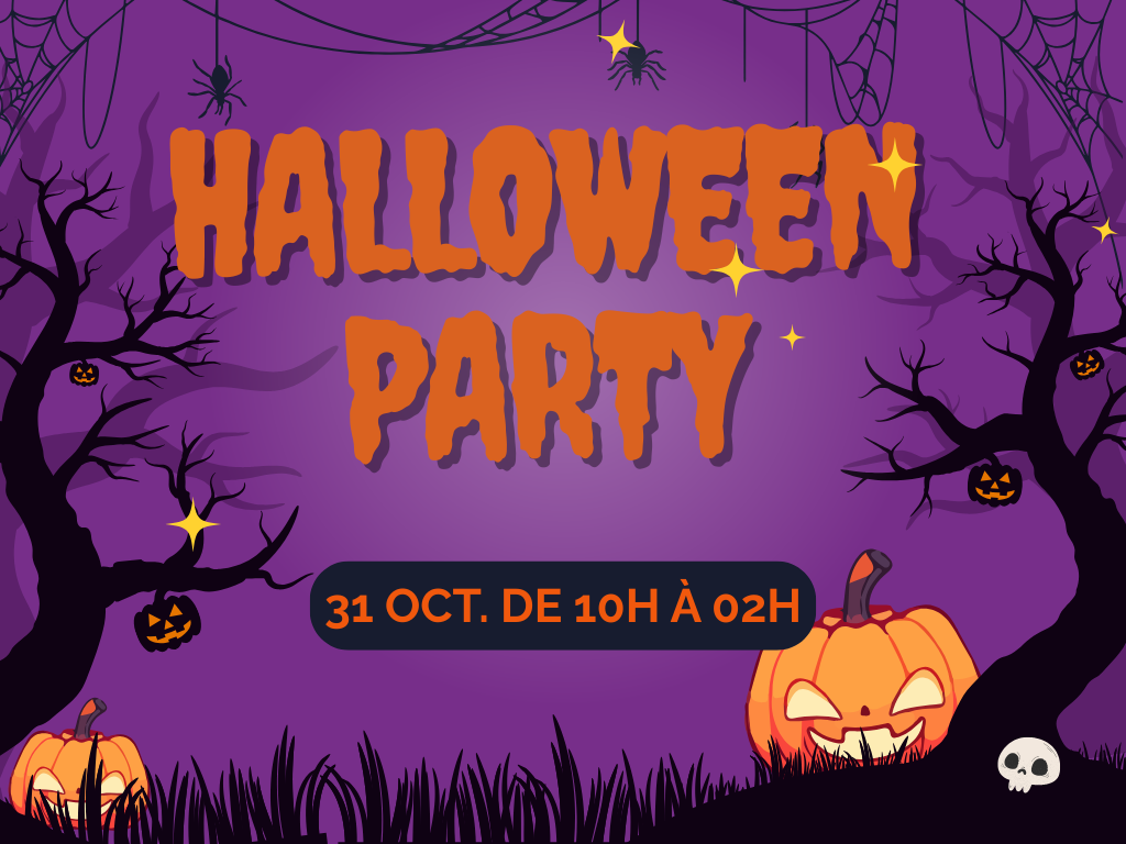 où faire halloween à Paris ? journée et soirée spéciale halloween chez seven squares paris